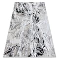Miniatyrbild 1 av 5: Modern GLOSS Matta  8488 37 Abstraktion snygg, glamour beige / grå, 280x370 cm