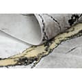 Miniatyrbild 4 av 5: Modern GLOSS Matta  529A 53 Marmor, sten, snygg, glamour elfenben / beige, 140x190 cm