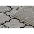 Miniatyrbild 3 av 5: MATTA SIZAL FLOORLUX 20607 Marockansk spaljé silver / svart , 240x330 cm
