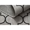 Miniatyrbild 4 av 5: MATTA SIZAL FLOORLUX 20607 Marockansk spaljé silver / svart , 240x330 cm