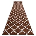 Miniatyrbild 1 av 5: Löpare  anti-halk TRELLIS brun 100 cm 30351, 100x900 cm