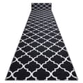 Pikkukuva 1 / 5: Kumipäällysteinen kävelyrunko 120 cm Marokkolainen apilamusta TRELLIS 30350, 120x450 cm
