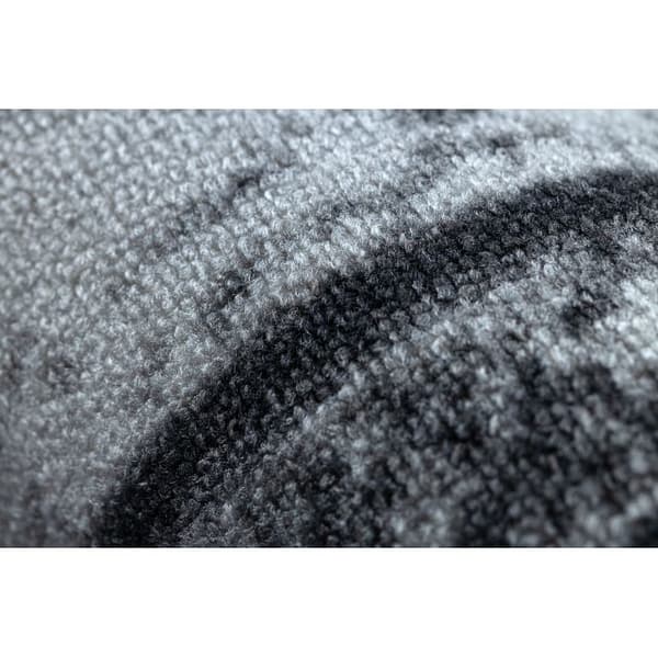 TÆPPER - FOREDRAG skridsikker WOOD træ, bestyrelse grå, 150x500 cm