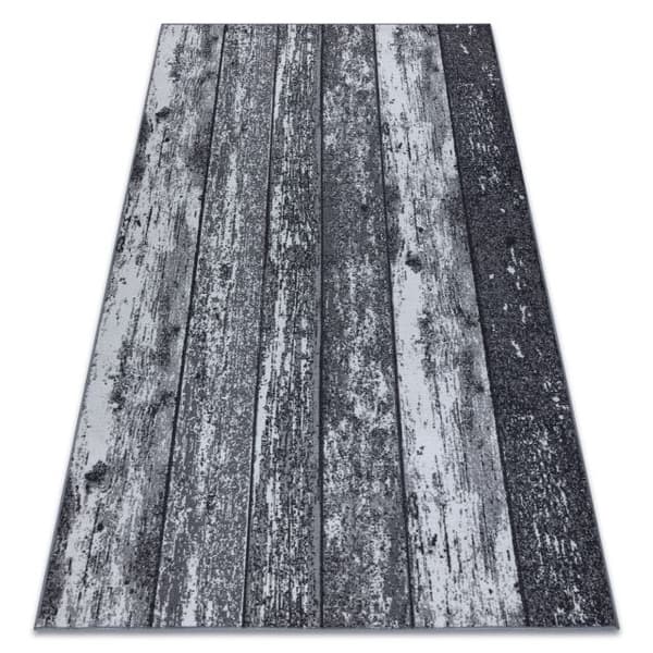 MATTO - MATTON liukastumisenesto WOOD puu, hallitus harmaa, 200x350 cm