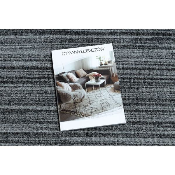 Löpare  anti-halk STREIFEN 133 cm antracit, 133x200 cm