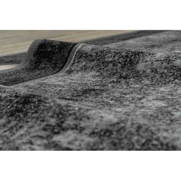 Löpare  anti-halk STARK 120 cm grå, 120x160 cm