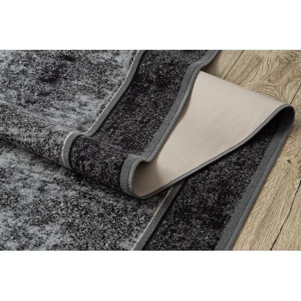 Löpare  anti-halk STARK 120 cm grå, 120x160 cm
