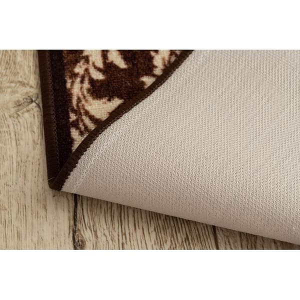 Löpare anti-halk ROMANCE 80 cm brun, 80x270 cm