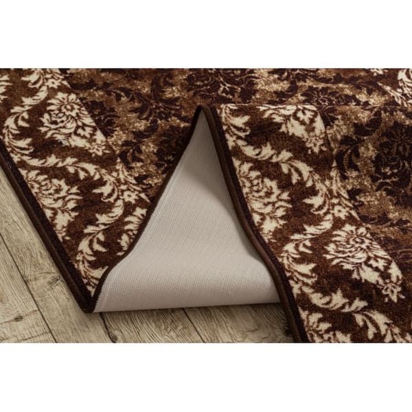 Löpare anti-halk ROMANCE 80 cm brun, 80x270 cm