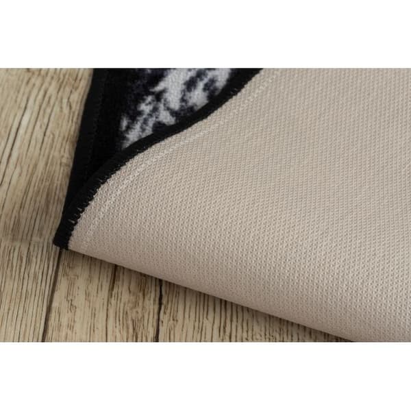 Kumipäällysteinen päällyste 100 cm ROMANCE harmaa, 100x520 cm