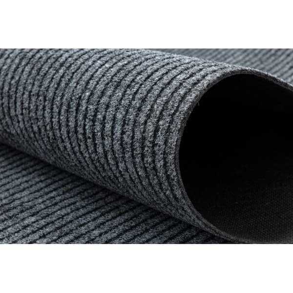 Pyyhin liukastumisenesto 80 cm GIN 2126 liverpool ulkoinen, sisäinen, kumitettu - harmaa, 80x490 cm