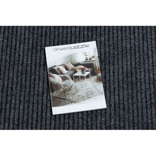 Löpare - Dörrmatta halkskydd GIN 2126 utomhus, inomhus liverpool grå 80 cm, 80x610 cm