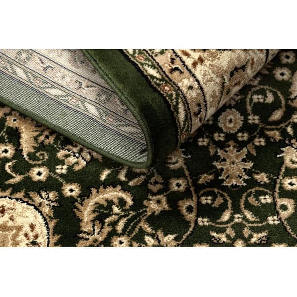 Tæppe ROYAL AGY design 0521 mørk grøn, 250x350 cm