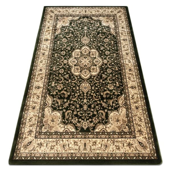 Tæppe ROYAL AGY design 0521 mørk grøn, 250x350 cm