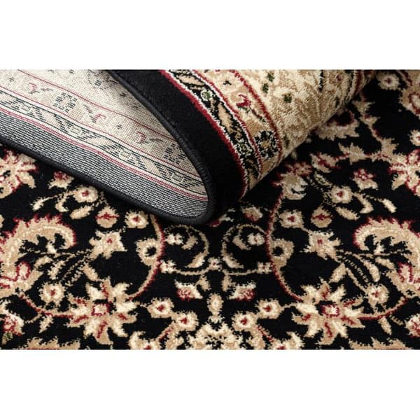 Matta ROYAL AGY design 0521 svart, 100x200 cm