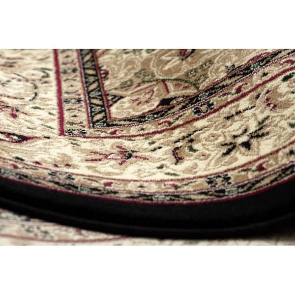 Matta ROYAL AGY design 0521 svart, 100x200 cm