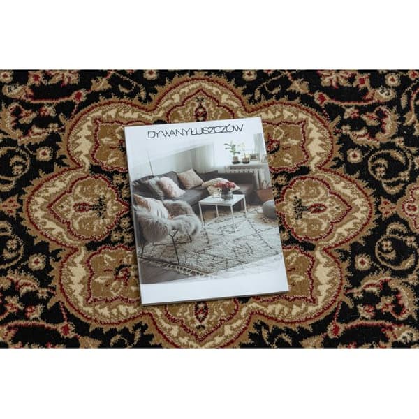 Matta ROYAL AGY design 0521 svart, 100x200 cm