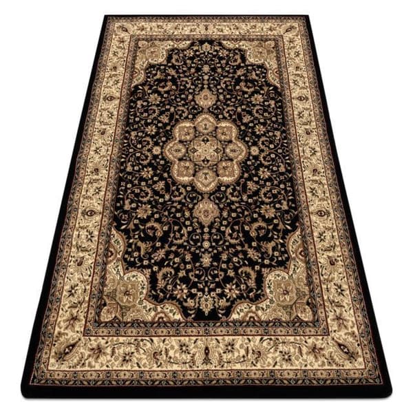 Matta ROYAL AGY design 0521 svart, 100x200 cm