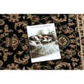 Miniatyrbild 2 av 5: Matta ROYAL ADR oval design 1745 svart , 100x180 cm