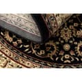 Miniatyrbild 5 av 5: Matta ROYAL ADR oval design 521 svart , 100x180 cm