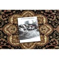 Miniatyrbild 2 av 5: Matta ROYAL ADR oval design 521 svart , 100x180 cm