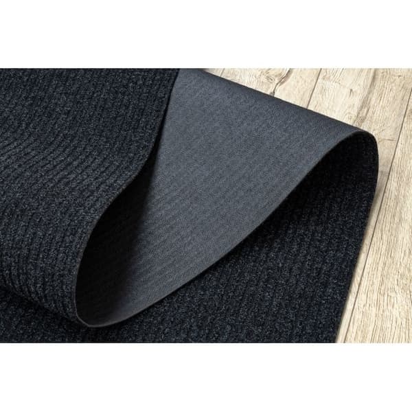 Löpare - Dörrmatta halkskydd GIN 2057 utomhus, inomhus liverpool antracit 120 cm, 120x350 cm