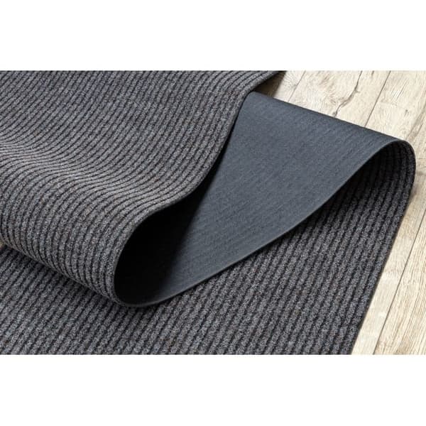 Visker skridsikker 80 cm GIN 1206 liverpool ekstern, intern, gummibelagt - lyse brun, 80x610 cm