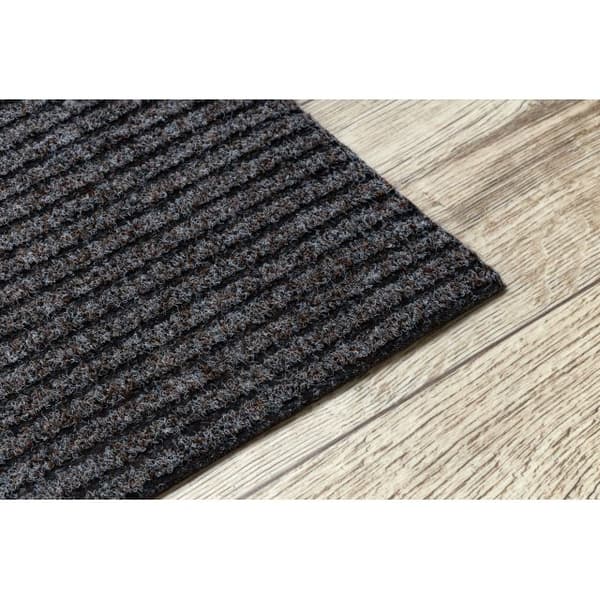 Löpare - Dörrmatta halkskydd GIN 1206 utomhus, inomhus liverpool ljusbrun 120 cm, 120x850 cm