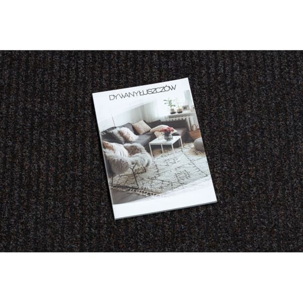 Löpare - Dörrmatta halkskydd GIN 7053 utomhus, inomhus liverpool brun 120 cm, 120x580 cm