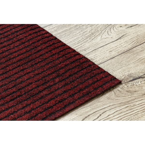 Löpare - Dörrmatta halkskydd 80 cm GIN 3086 utomhus, inomhus liverpool röd, 80x210 cm