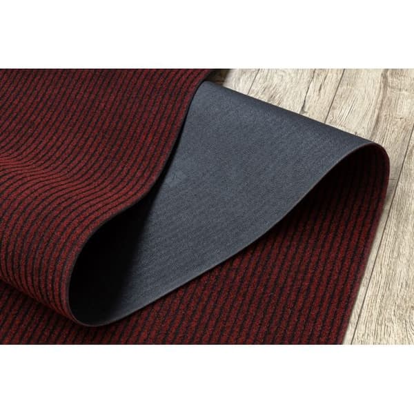 Löpare - Dörrmatta halkskydd GIN 3086 utomhus, inomhus liverpool röd 120 cm, 120x270 cm