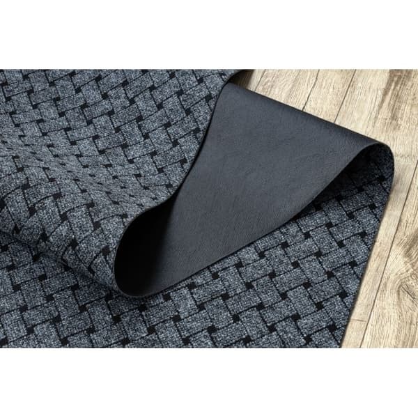 Löpare - Dörrmatta halkskydd 100 cm VECTRA 902 utomhus, inomhus ljusgrå, 100x560 cm