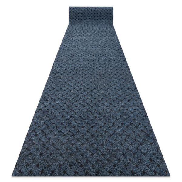 Pyyhin liukastumisenesto 100 cm VECTRA 800 ulkoinen, sisäinen, kumitettu - sininen, 100x140 cm