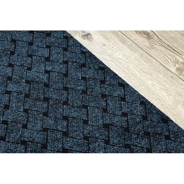 Löpare - Dörrmatta halkskydd 200 cm VECTRA 800 utomhus, inomhus blå, 200x170 cm