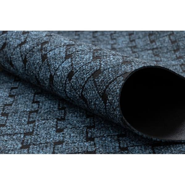 Löpare - Dörrmatta halkskydd 200 cm VECTRA 800 utomhus, inomhus blå, 200x170 cm