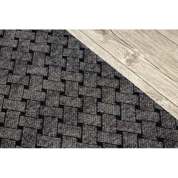 Löpare - Dörrmatta halkskydd 100 cm VECTRA 316 utomhus, inomhus beige, 100x430 cm