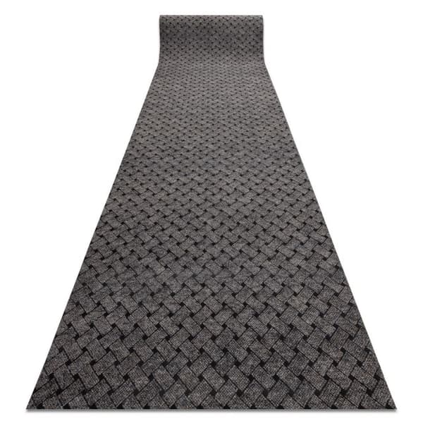 Löpare - Dörrmatta halkskydd 100 cm VECTRA 316 utomhus, inomhus beige, 100x430 cm