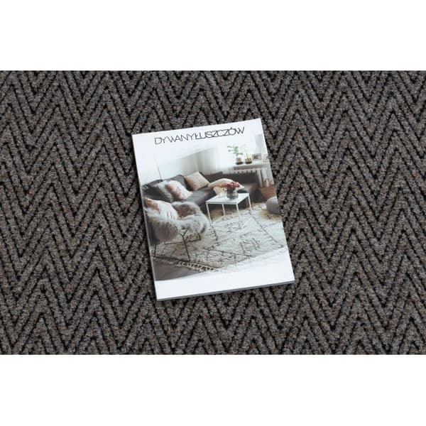 Visker skridsikker 100 cm MAGNUS 1951 Zigzag ekstern, intern, gummibelagt - beige, 100x110 cm