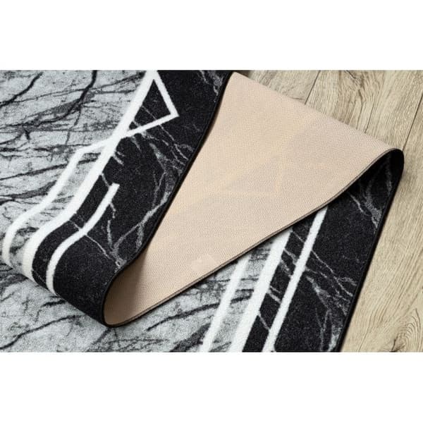 Kumipäällysteinen päällyste 110 cm MARMUR, kivi harmaa, 110x350 cm