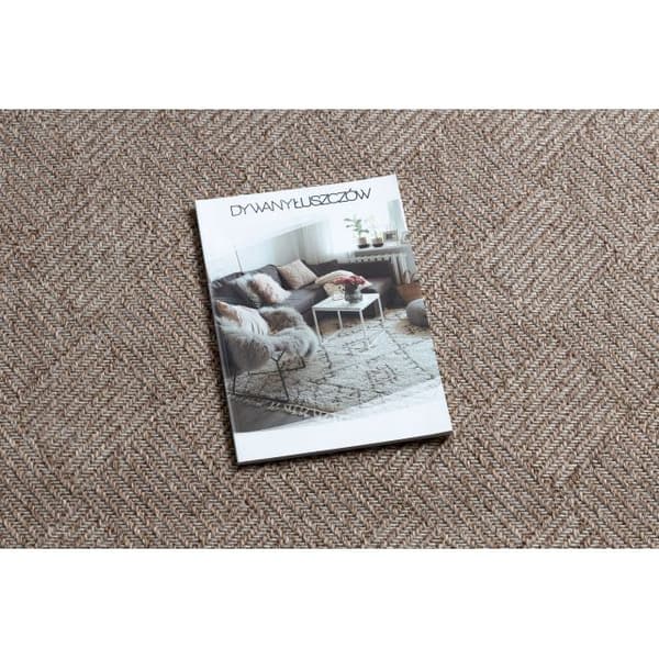Tæppe HOUSE OVERRASKNING SISAL 40350 Roma, płaskie tkanie, efekt wełny beige, 80x150 cm