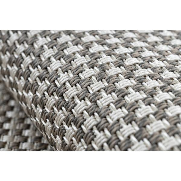 Tæppe SISALO OVERRASKNING SISAL 2907 taupé / fløde, 120x170 cm