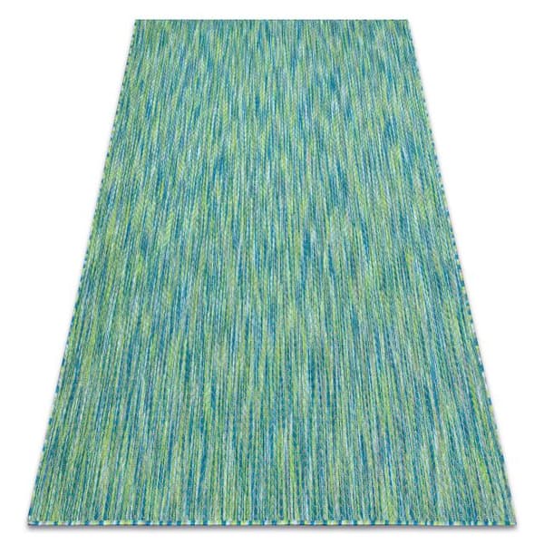 Matto FISY moderni, STRING SIZAL 20776 Zigzag, mélange sininen, 140x190 cm