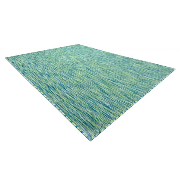 Modern FISY matta SISAL 20777 bälten, melange blå, 180x270 cm