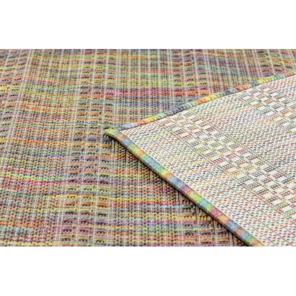 Modern FISY matta SISAL 20789 melange regnbågefärgad, 140x190 cm
