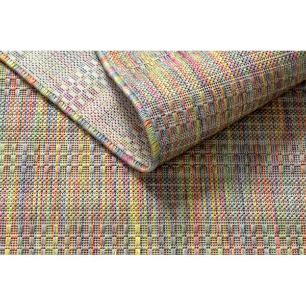 Modern FISY matta SISAL 20789 melange regnbågefärgad, 140x190 cm