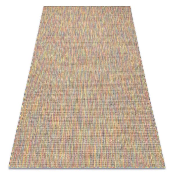 Modern FISY matta SISAL 20789 melange regnbågefärgad, 180x270 cm