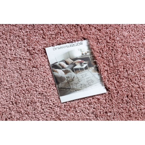 Matto SOFFI shaggy 5cm vaaleanpunaineuusi, 160x220 cm