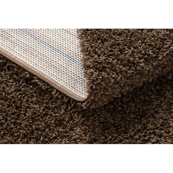 Matto SOFFI shaggy 5cm ruskea, 80x150 cm