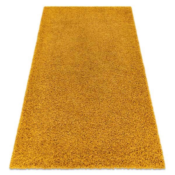 Tæppe SOFFI shaggy 5cm guld, 200x290 cm