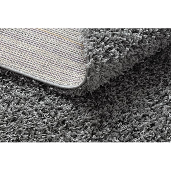Tæppe SOFFI shaggy 5cm grå, 120x170 cm